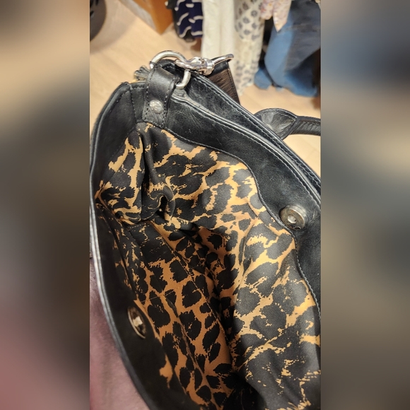 Sam Edelman Black Leather Handbag - Picture 7 of 8